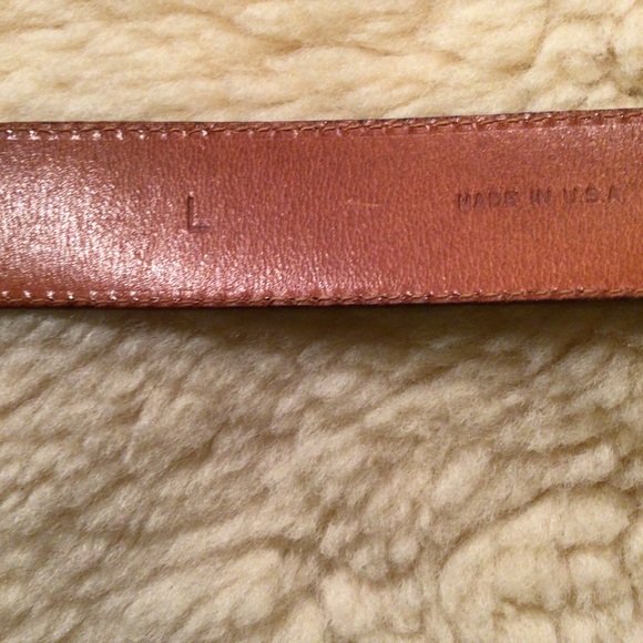 Vintage Hartnell alligator pattern brown leather belt - Picture 9 of 13